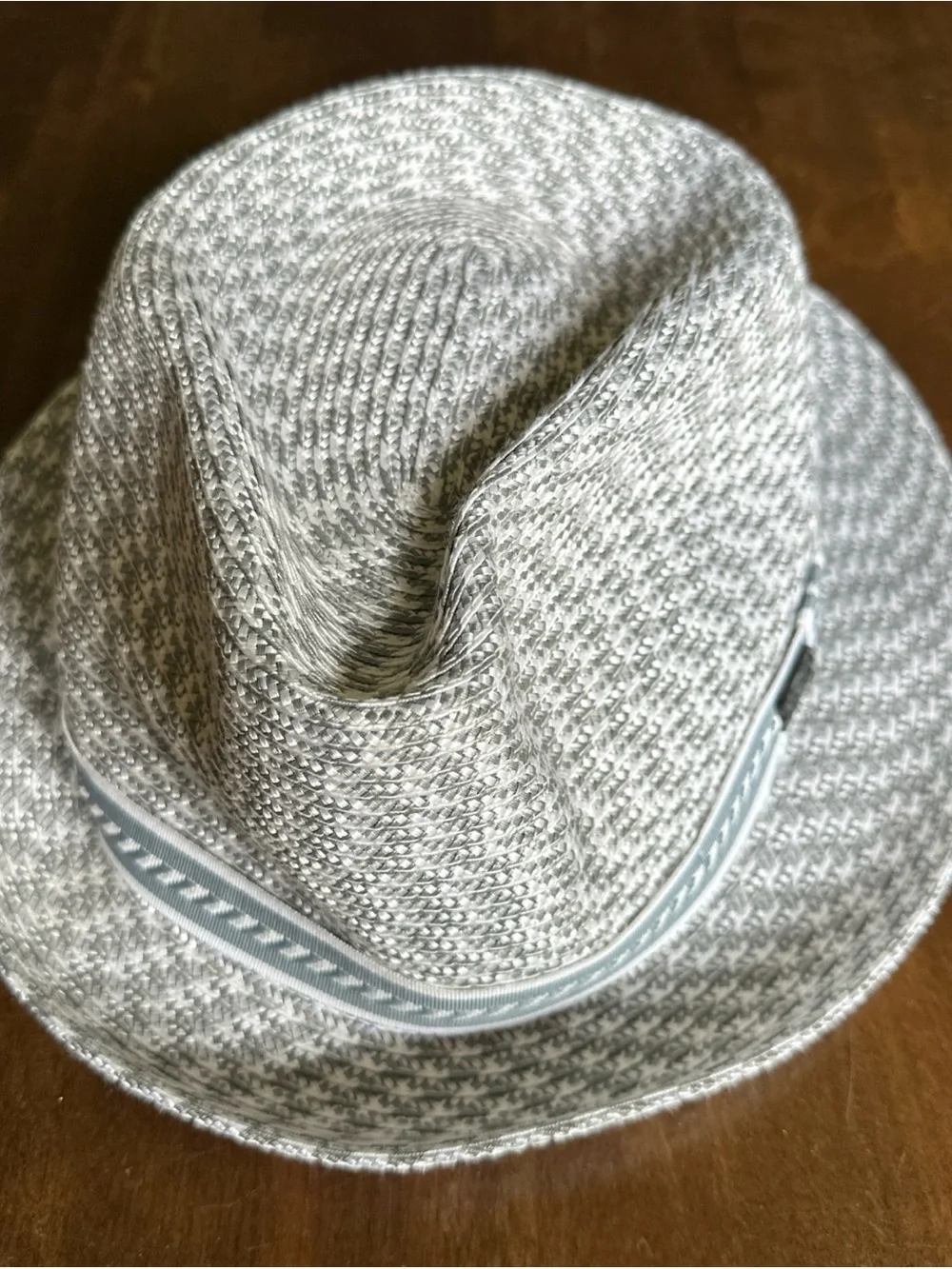 Bailey of Hollywood Mannes fedora hat gray braided mens size xl